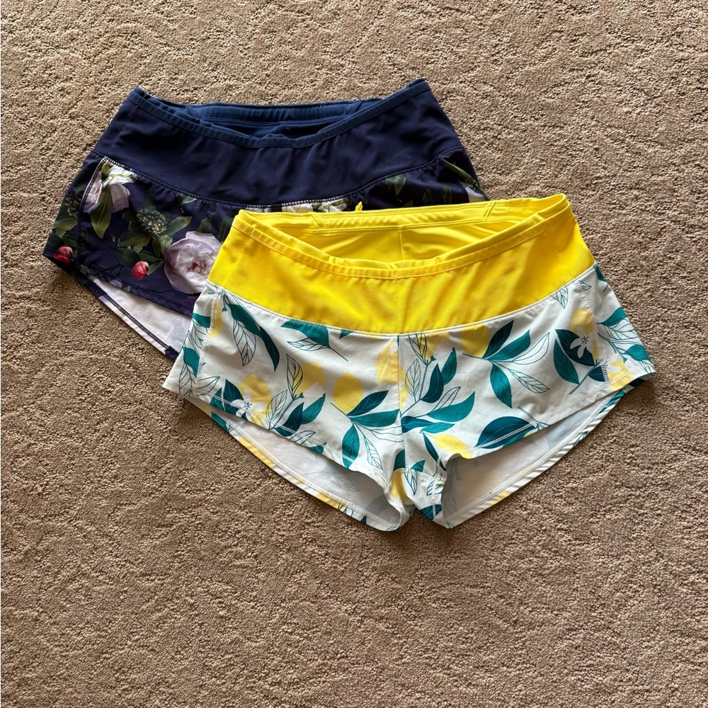 Oiselle Toolbelt Mac Roga Shorts Lined Set of 2